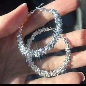 Silver Hoop Earrings